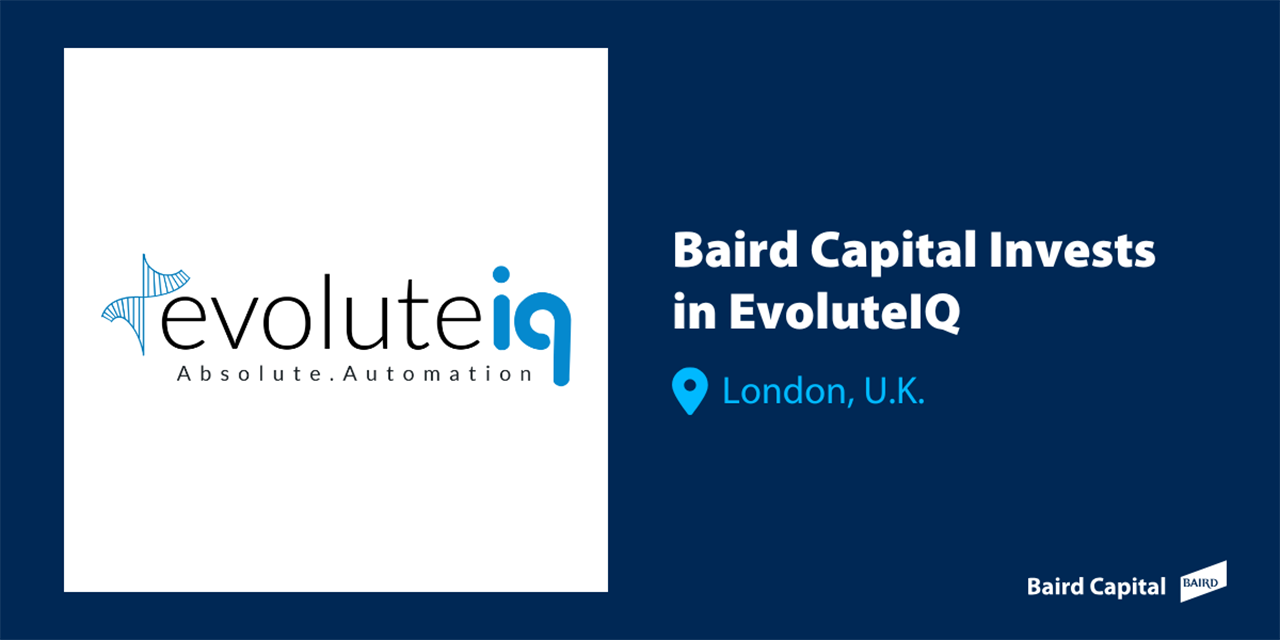 Baird Capital invests in EvoluteIQ