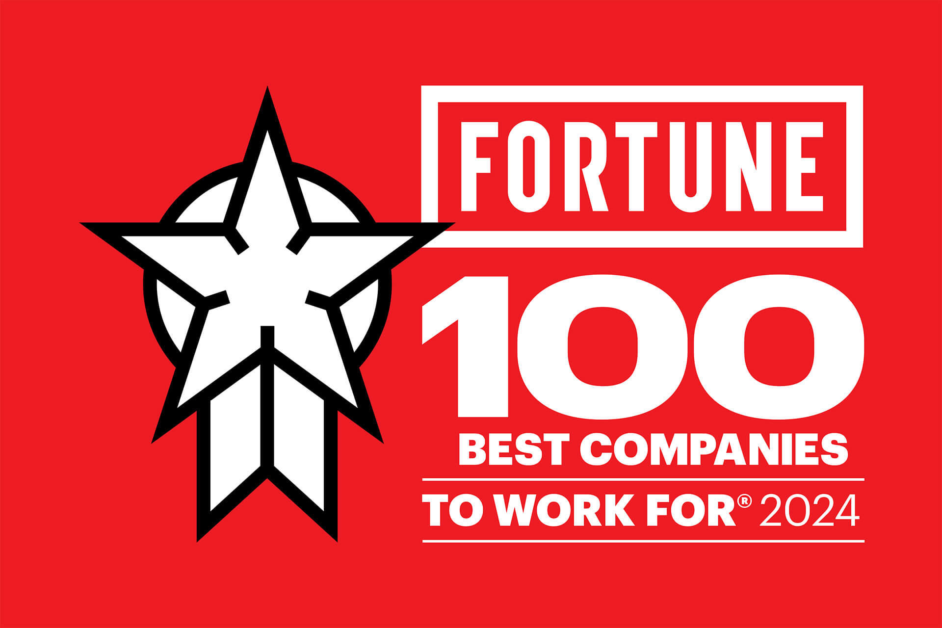 Fortune 100 Best Companies to Work for 2024 Logo