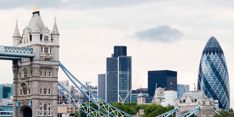 Skyline of London