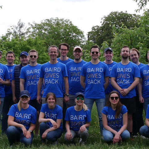 Baird associates participating in Baird Gives Back Week 2022
