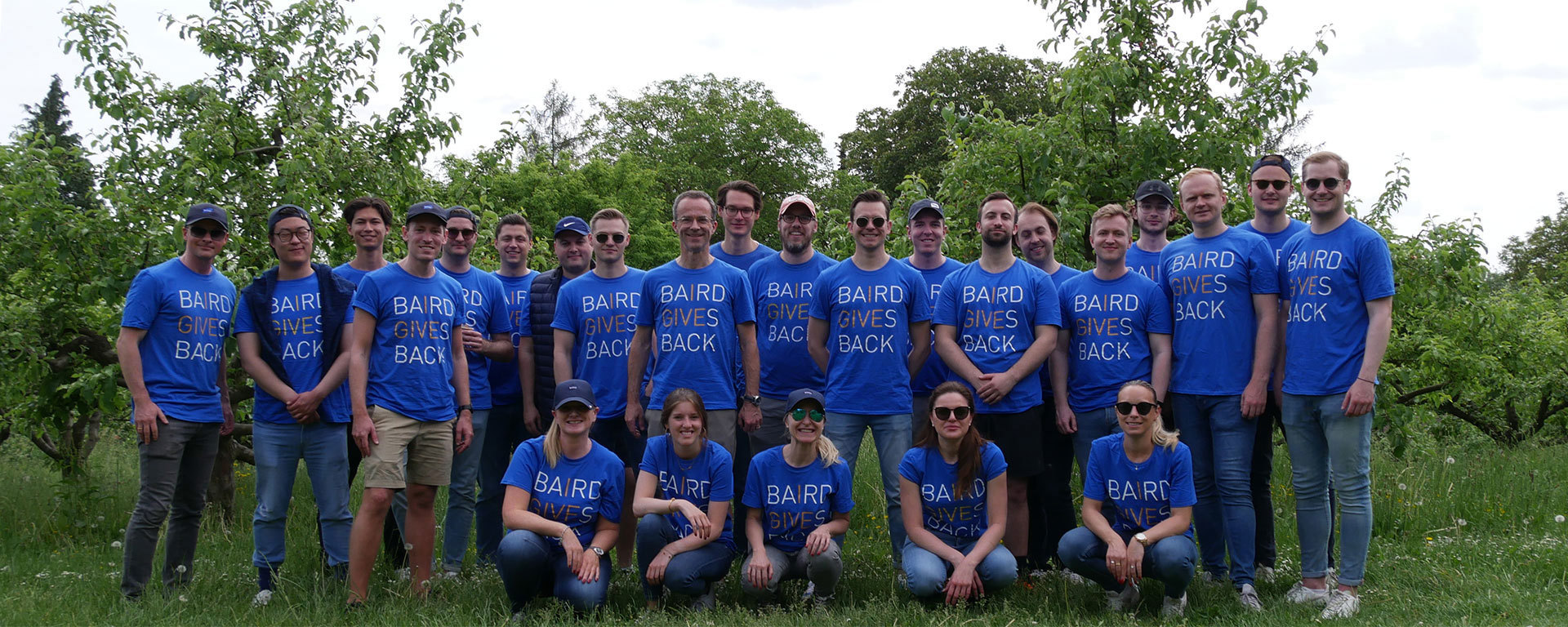 Baird associates participating in Baird Gives Back Week 2022
