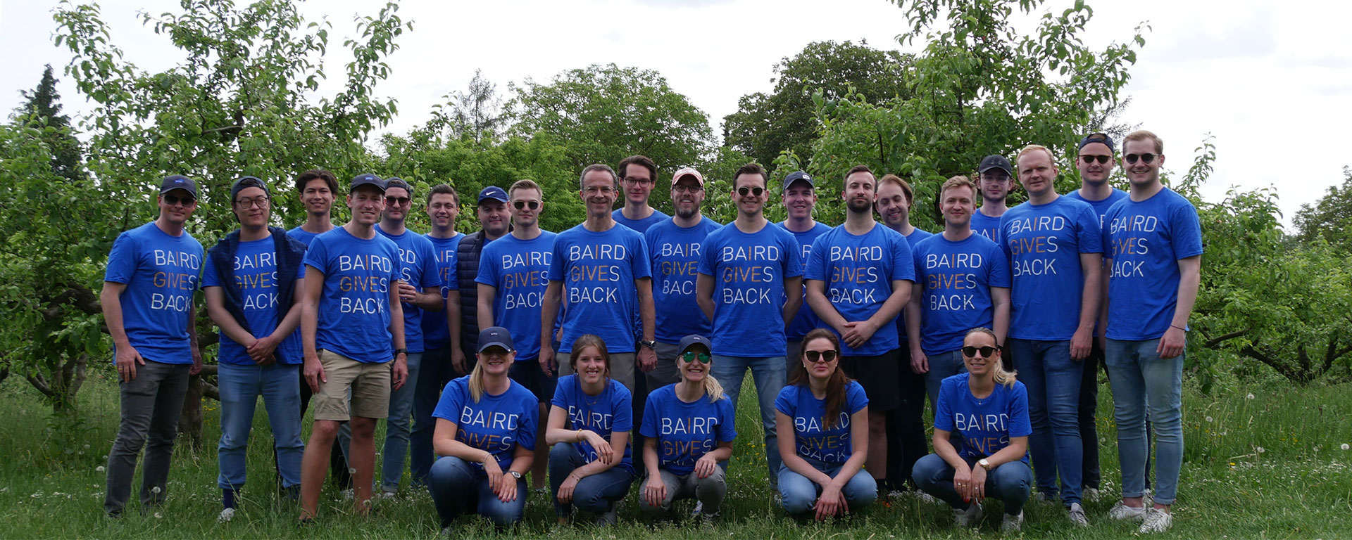 Baird associates participating in Baird Gives Back Week 2022
