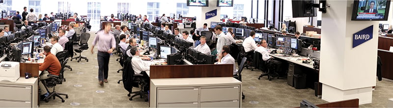 Baird Trading Floor